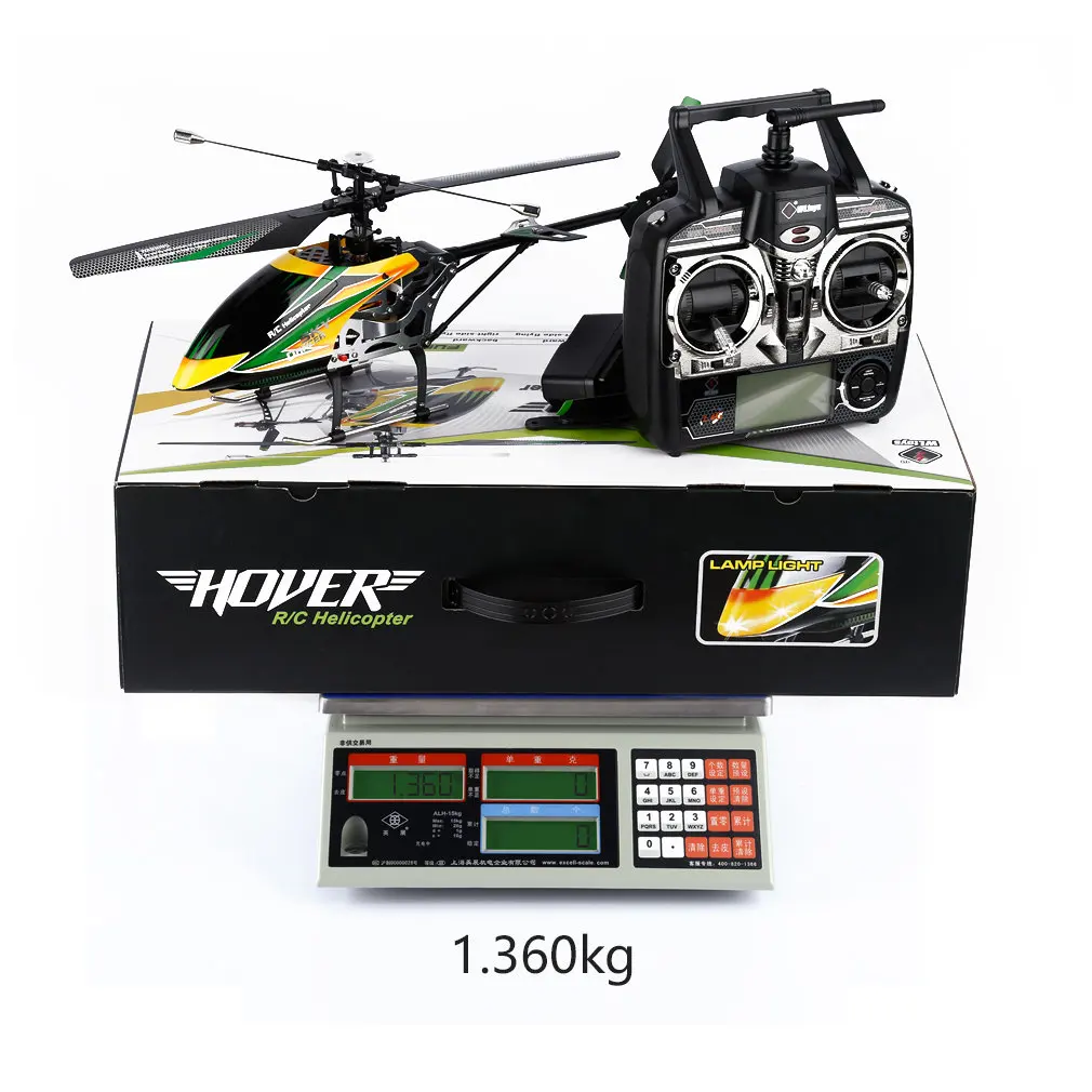 WLtoys V912 4 канала оснащен 2,4G ЖК-пульт дистанционного управления вертолетом пульт дистанционного управления самолетом высокое качество Горячая Новинка
