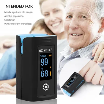 

Fingertip Blood Oxygen Saturation Monitor with LED Screen | Digital for OLED dispiay of spO2 Pulse bar and waveform 2020 #2