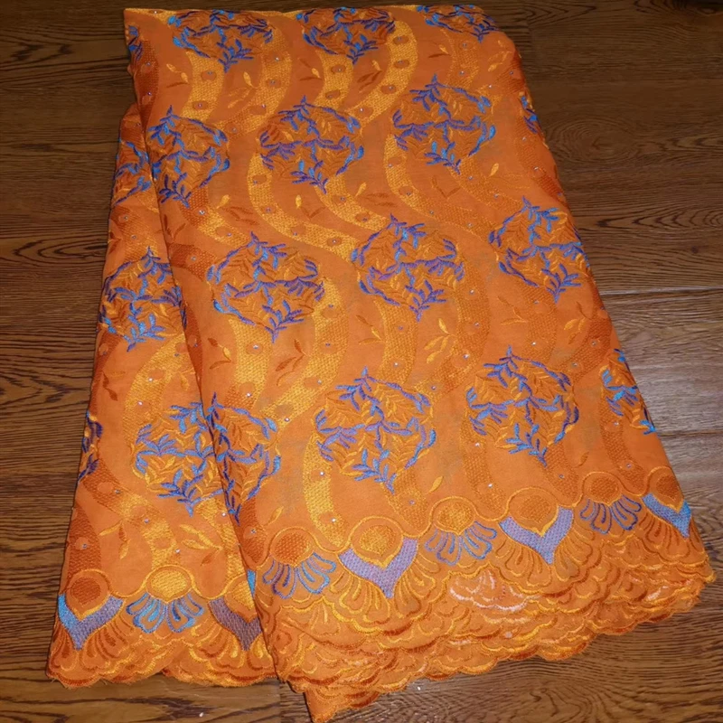 

High Quality 2019 Nigerian Beaded Lace Fabric African Lace 100% Polyester Embroidered French Tulle Lace Fabric For Woman Dress