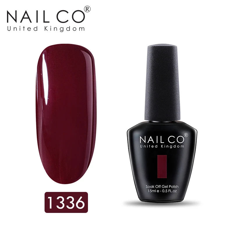 1336 NAILCO 15 мл Гель-лак Полупостоянный Гель-лак праймер Гель-лак Светодиодный УФ-гель для жидкость для снятия лака от гель лак для ногтей - Цвет: 1336