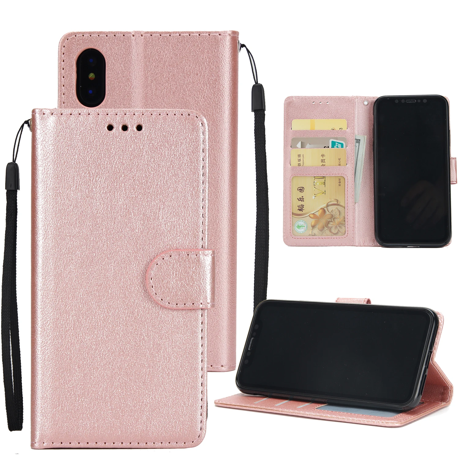 Кожаный чехол-книжка для iPhone 11 pro max X 6 6S 7 8 Plus, чехол-кошелек для телефона с подставкой, чехол-чехол для iPhone 5 5S se, чехол, чехол