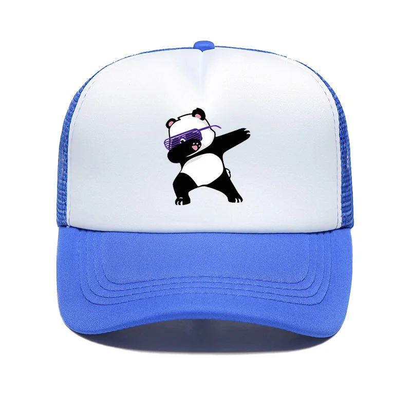 Qi xin cat plays the cool panda series baseball cap male and female hipster hip hop cap fashion joker hot style net hat