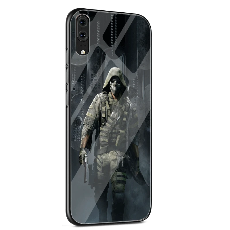 Стеклянный чехол для huawei P30 P20 P10 Y9 Y6 mate 20 Pro Lite P Smart Honor 7A 8X9 10 Крышка подвеска Tom clancys - Цвет: G6