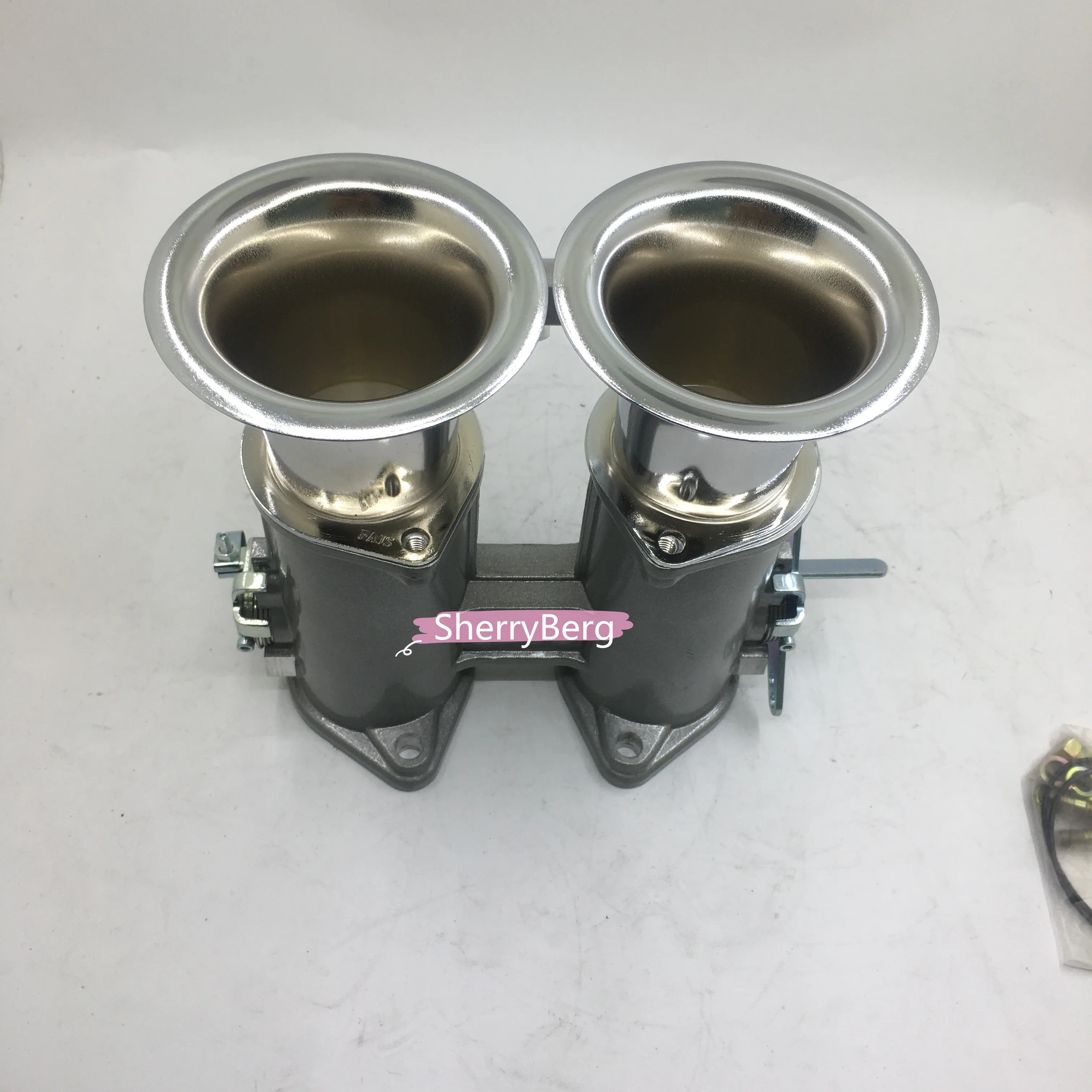 SherryBerg 40dcoe 40 мм dcoe Twin корпус дроссельной заслонки + пневматические рожки/стеки для