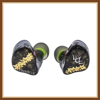 

Fearless Audio X Crinacle DAWN 6BA+2 EST Drivers Custom Made HiFi Music Monitor DJ Studio In-ear Earphones with 3.5-2pin Cable