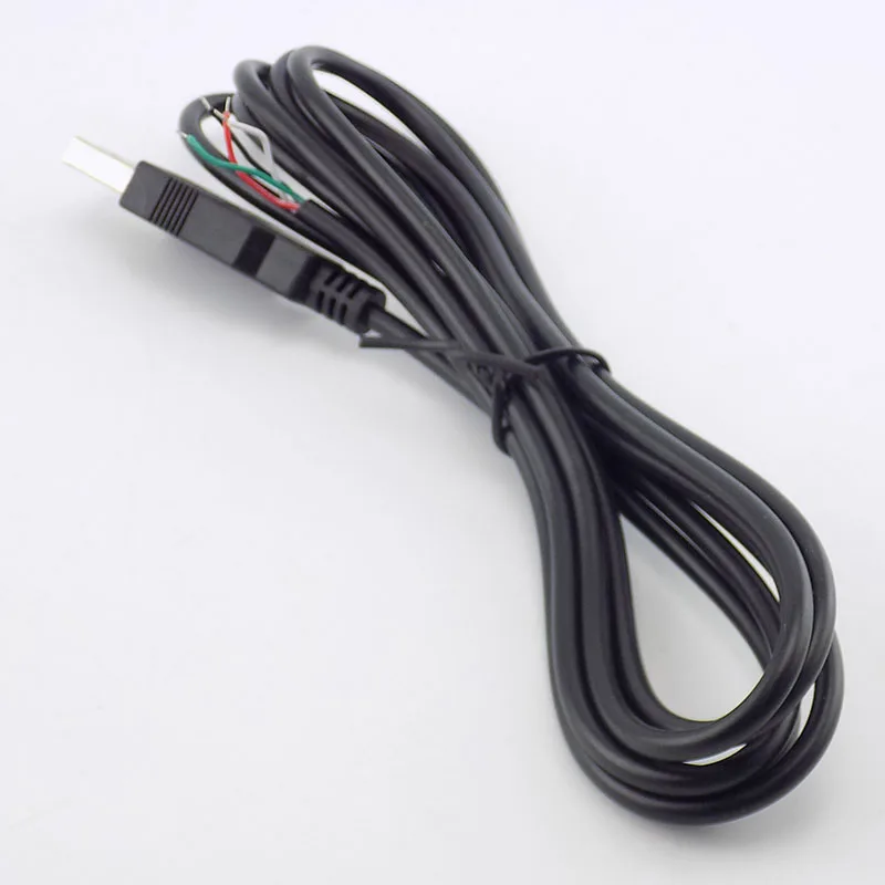 0,3/1/2 M DIY Micro USB A входящий штекер 4 Pin кабель для передачи данных, кабель разъем удлинителя Питание адаптер для usb-вентилятор устройств K09