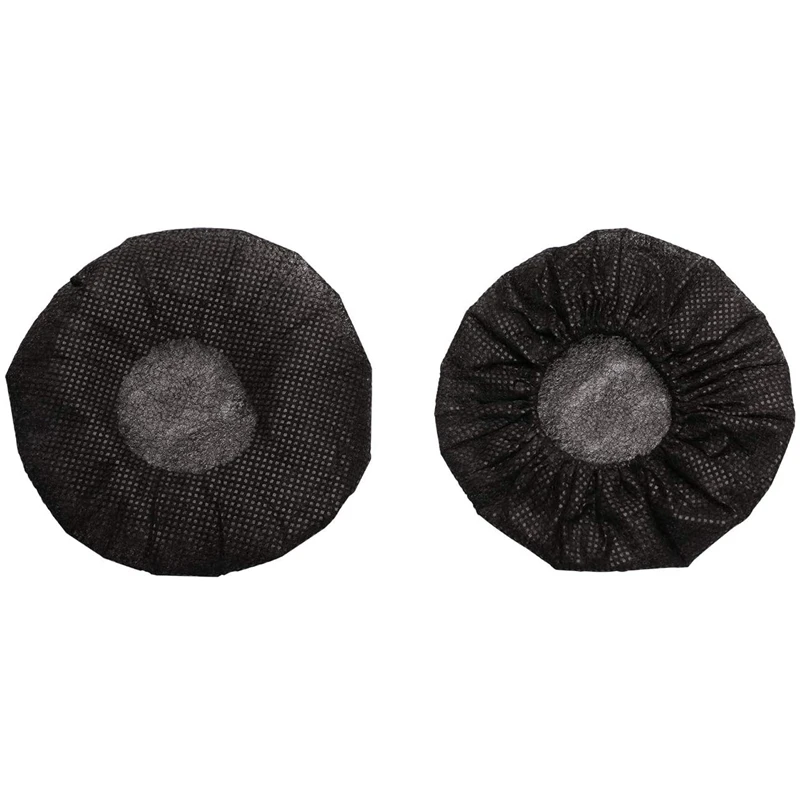 200 шт черные одноразовые чехлы для микрофона караоке анти-всплеск чехол