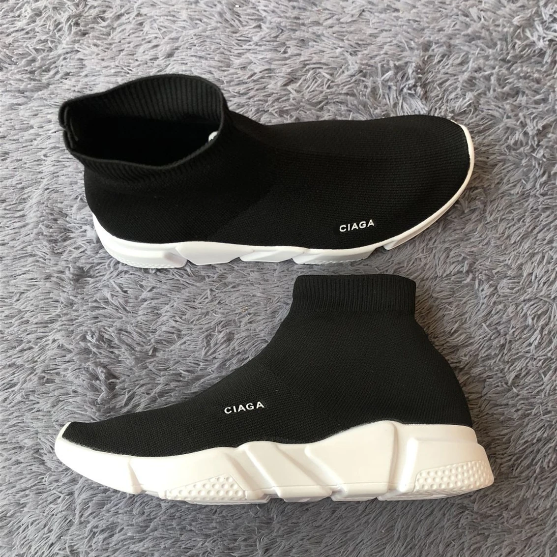 

2019 New Paris Speed Knit Sock Shoe Original Luxury Shoes Women Designers Trainer Sneakers Race Mens Womens Casual Running Shoes