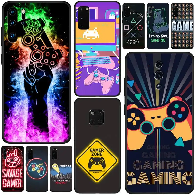 Funny Video Game Handle Remote Console Soft TPU Phone Case For Samsung J 4 5 6 7 8 Prime Plus 2018 2017 2016 J7 Core Fundas | Мобильные