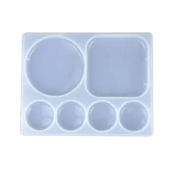 

Crystal Epoxy Resin Mold Palette Casting Mould Handmade DIY Crafts Pendant Jewelry Making Tools