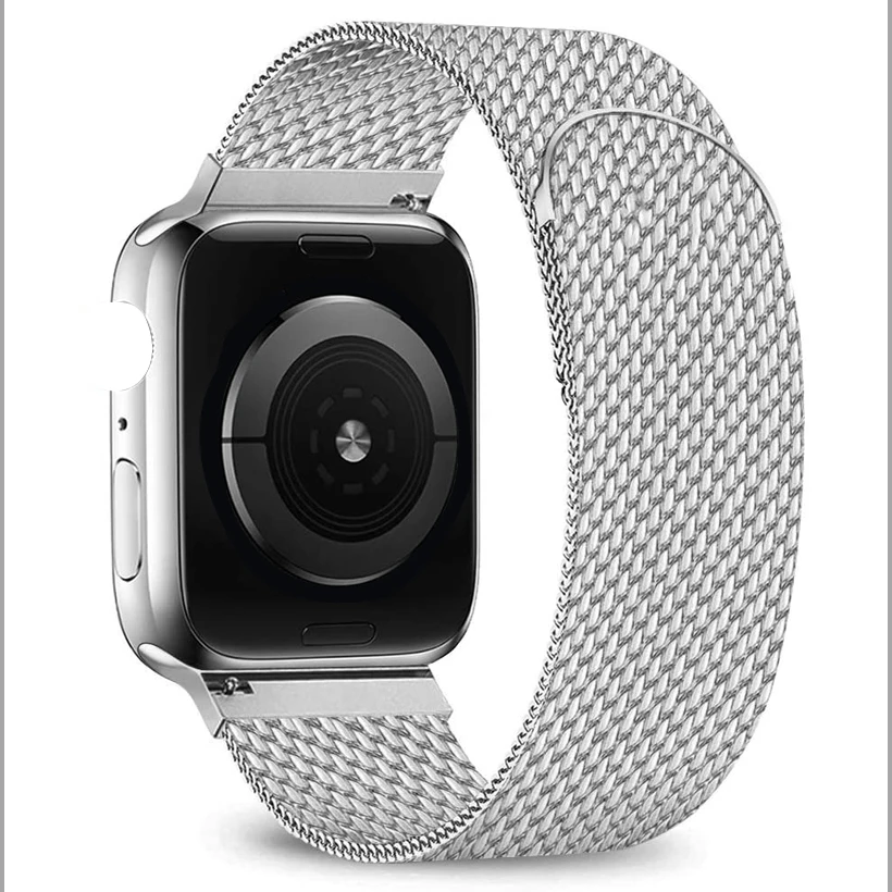 

bracelet band For Apple Watch 5 4 3 40mm 44mm iWatch band 38mm 42mm mesh Metal Loop correa for Apple watch strap 38 42 40 44 mm