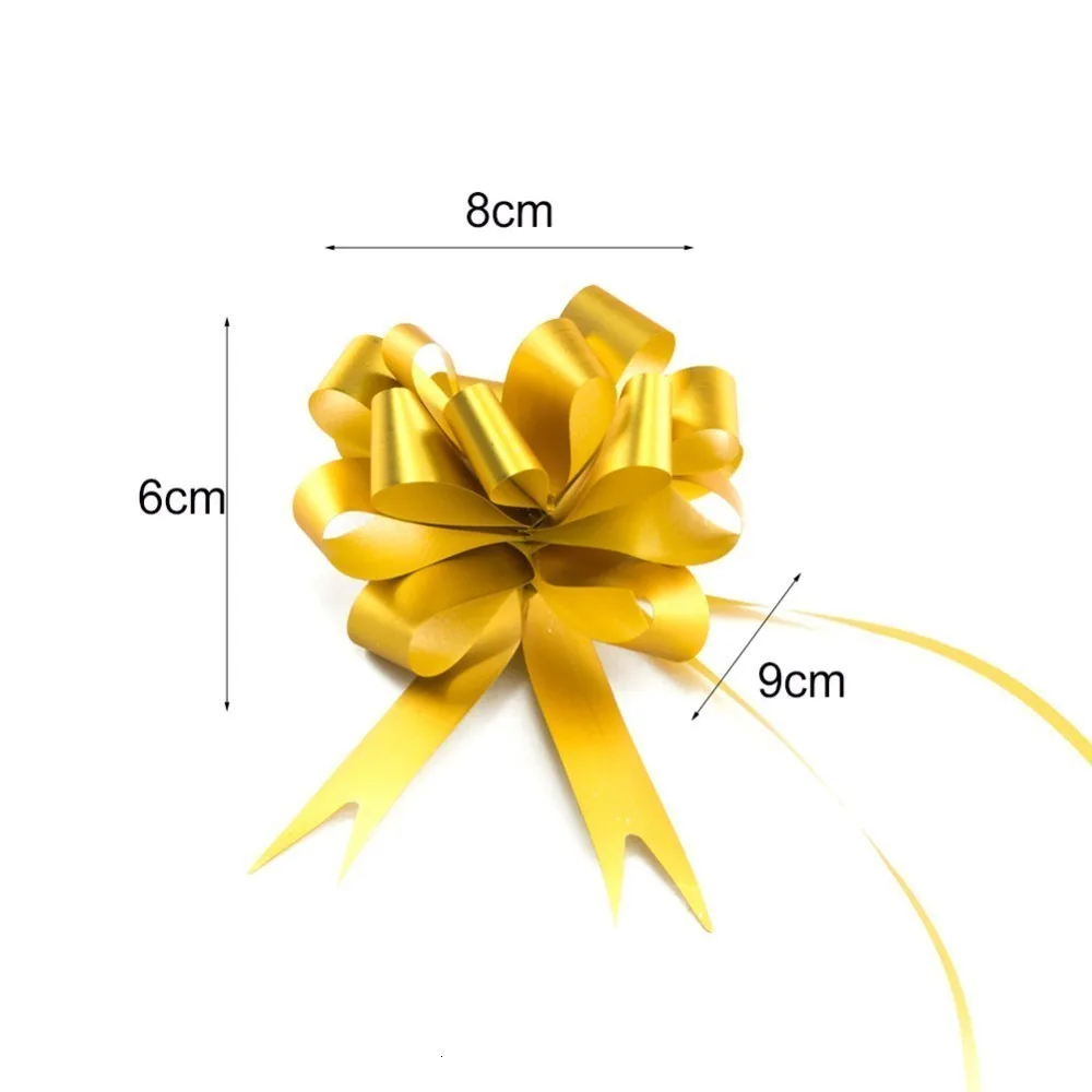 10pcs/set Pull Bow Gift Ribbons