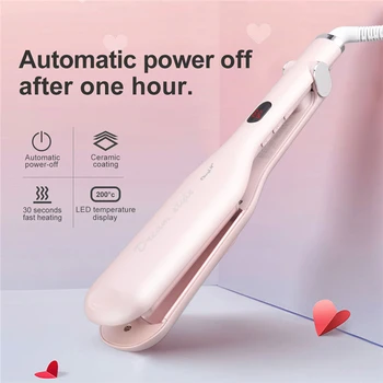 

25mm Curling Iron Ceramic Hair Curler 2 Barrel Deep Waver Hair Styler Fluffy Styling Tools Curl Rollers Wave Iron Curling Wand