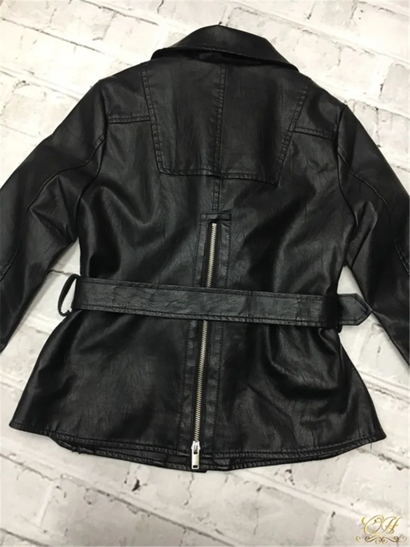 Осень новые продукты осень и зима короткое кожаное пальто AliExpress