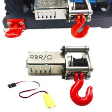 Электрическая автоматическая Лебедка для 1/16 WPL B14 B24 B26 C14 MN90 MN91 Q60 Q61 RC автомобиль грузовик дистанционного управления автомобильные аксессуары