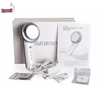 

3 in 1 Ultrasound Face Body Massage EMS Galvanic Infrared Heat Therapy Facial Lifting Body Slimming Cavitation Fat Burning Tool