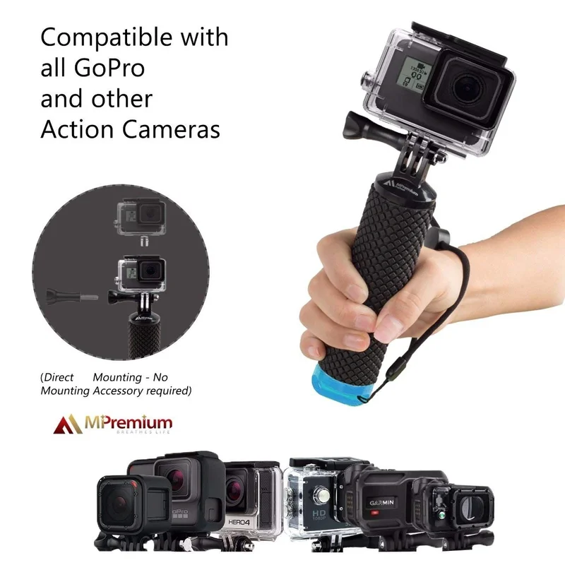 Водонепроницаемый плавающая рукоятка для Камера GoPro Hero 7 сессии Gopro Hero 6 5 4 3+ 2 водные виды спорта Действие Камера s обработчик аксессуары
