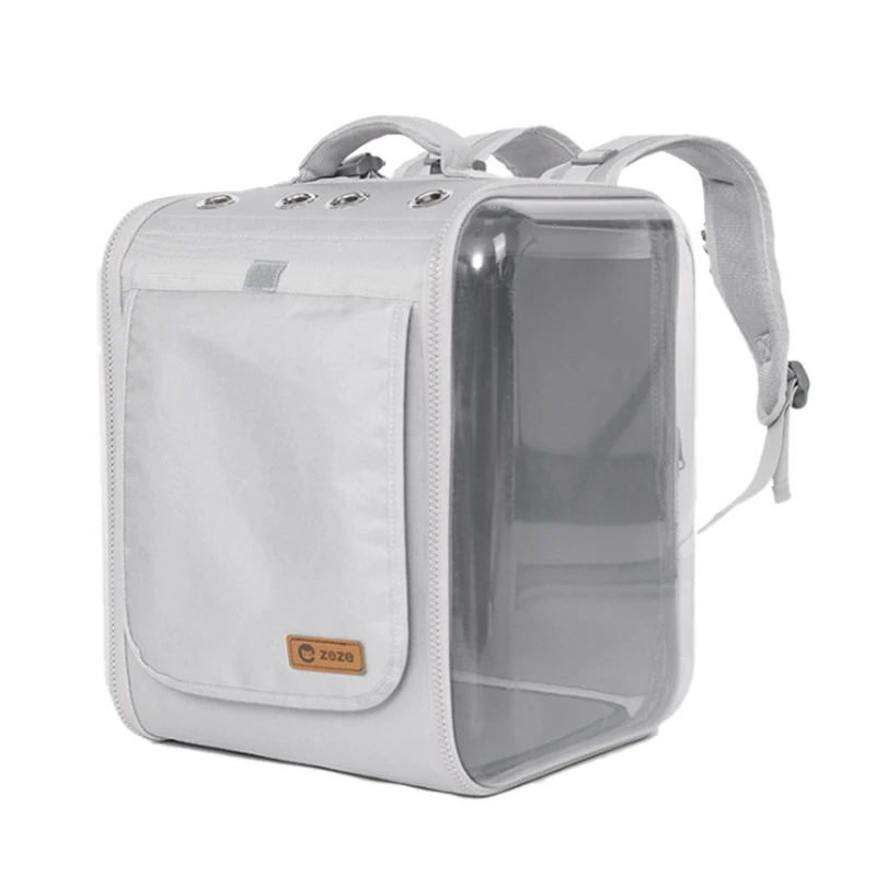 

Super Breathable Pet Backpack Aero Approved Bubble Cat and Puppy Backpack Designed for Hiking, Traveling and Walking