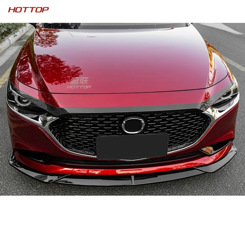 Для Mazda 3 Axela 2020 уход за кожей лица среднего капот двигателя крышка декоративная