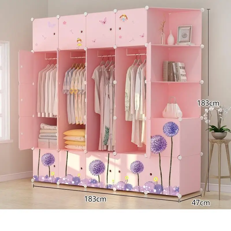 De Almacenamiento комод Szafa Ropero Armario Ropa Kleiderschrank Guarda Roupa Mueble мебель для спальни шкаф гардероб - Цвет: Version P