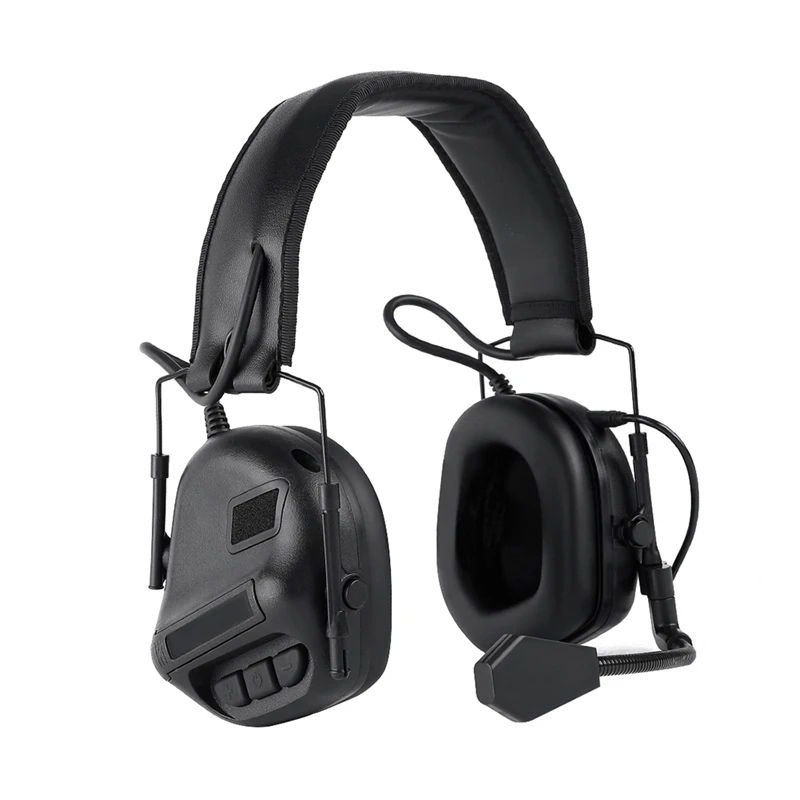 Tactical) Headphone Noise Cancellation Pickup Headset Hunting Shooting Game Accessories - Цвет: B