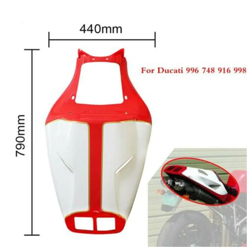 Motorcycle Rear Tail Section Seat Cowl Fairing Part For Ducati 916 748 996 998 1994 - 2004 2003 2002 2001 Final Cowling Fairings