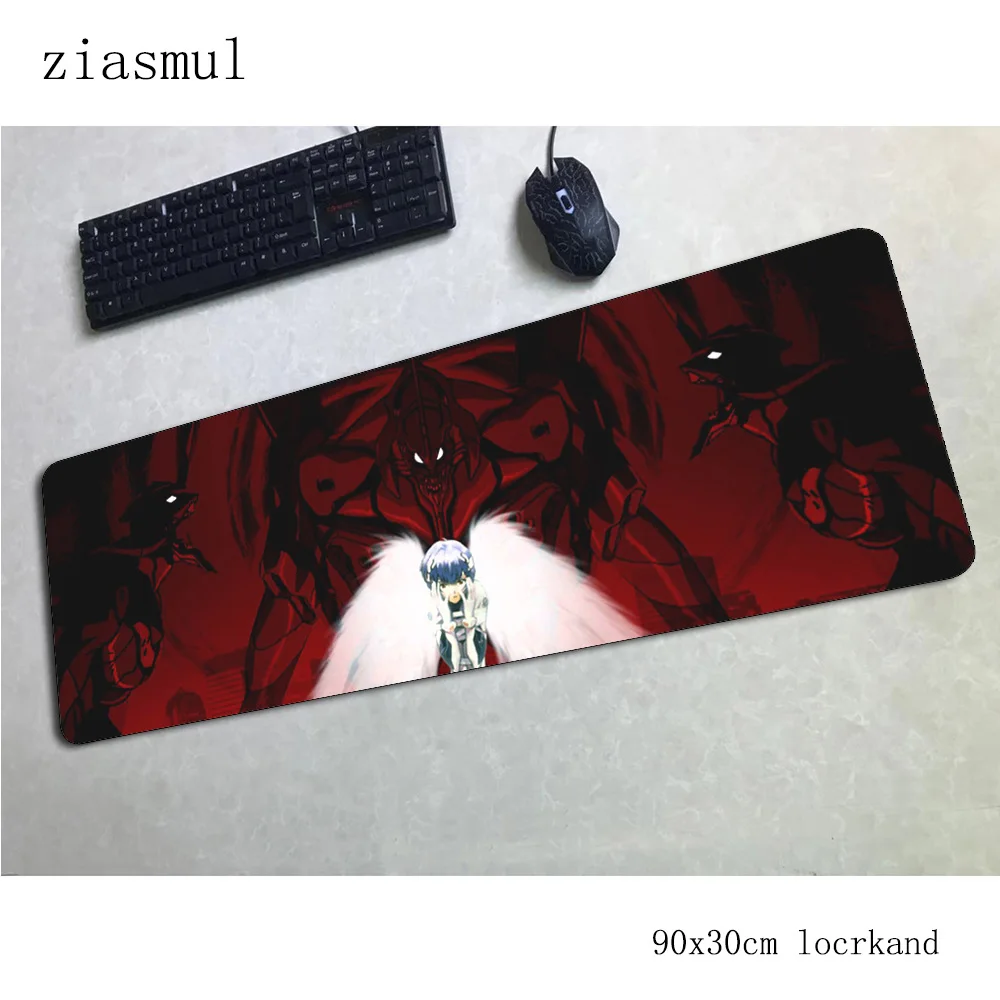 Evangelion padmouse 900x300x3 мм игровой коврик для мыши популярный коврик для мыши геймер компьютерный стол объемный рисунок коврик notbook mousemate pc