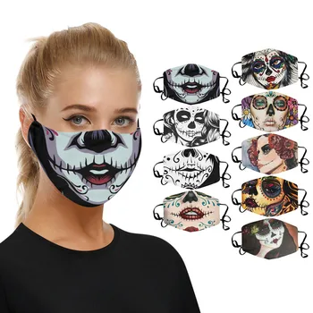 

2020 Christmas Gift Set Funny Personalized Christmas Design Decoration Washable Reusable Cloth Face Eye Patch Fast Delivery