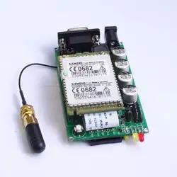 AT commands модуль TC35/TC35i Siemens разработка SMS GSM ttl плата UART/RS232