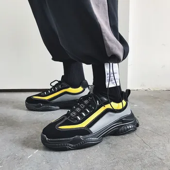 

OLOMLB Men's Trend Sports Shoes Comfortable Outdoor Non-slip Men Running Shoes Autumn New Brand Sneakers for Men Zapatos Hombre