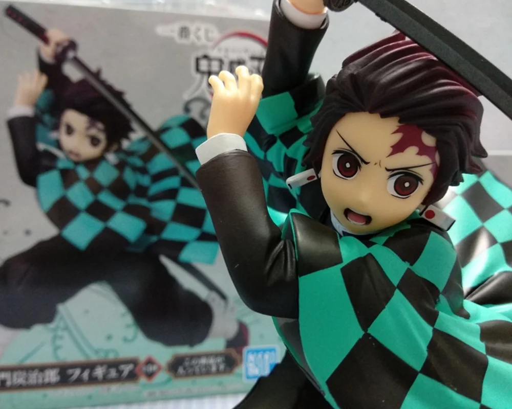 Kamado Nezuko Kimetsu no Yaiba Аниме фигурки Demon Slayer Kamado Tanjirou фигурки Модель ПВХ Ichiban игрушки демонические Figma