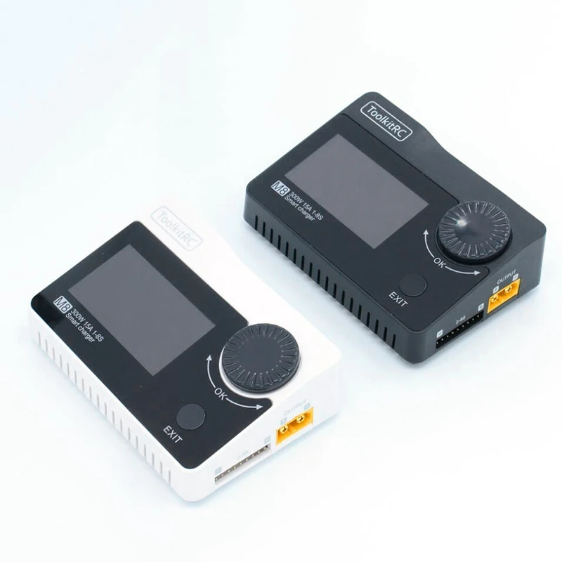 Toolkitrc M8 батарея 300 Вт 15A зарядное устройство Cell Checker Servo тестер приемник тестер и переменный Dc выходной контроллер 2-8S для Rc
