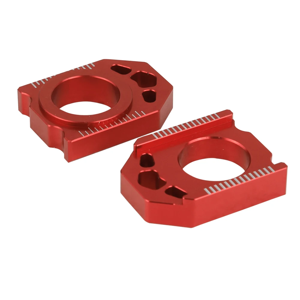 

Motorcycle CNC Rear Chain Adjuster Axle Block For HONDA CR125R CR250R CRF250R CRF250X CRF450R CRF450X CRF450RX CR 125R 250R