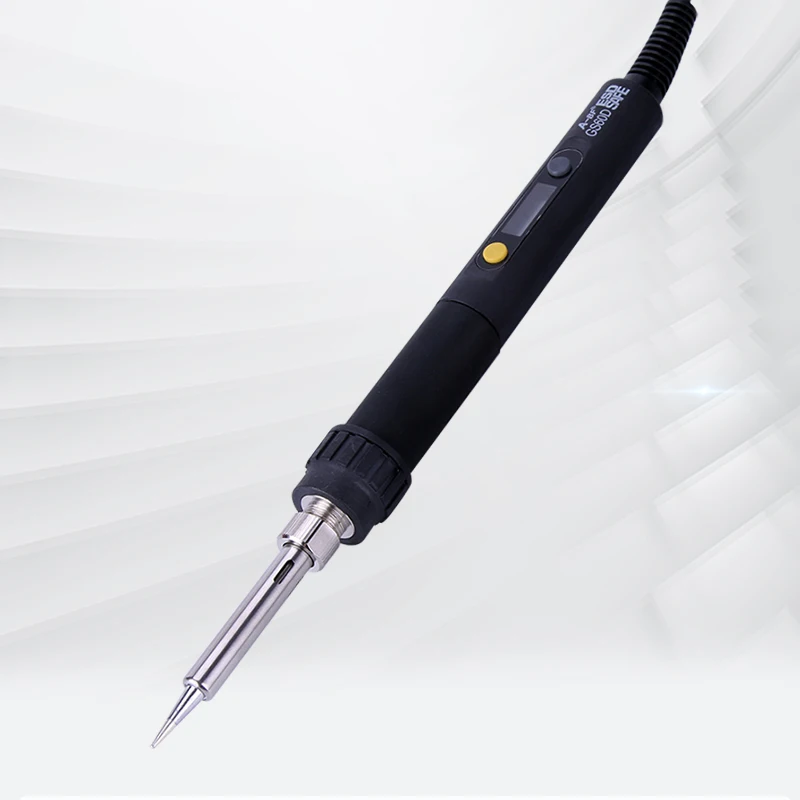 A-BF GS60D GS90D GS110D паяльник с ЖК-дисплеем Регулируемая температура высокое качество паяльник Комплект с паяльными наконечниками - Цвет: GS60D