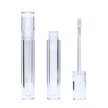 

7.8ML Lip Gloss Tubes Round Transparent Lip Gloss Bottle Empty Lip Gloss Tubes Clear WB2072
