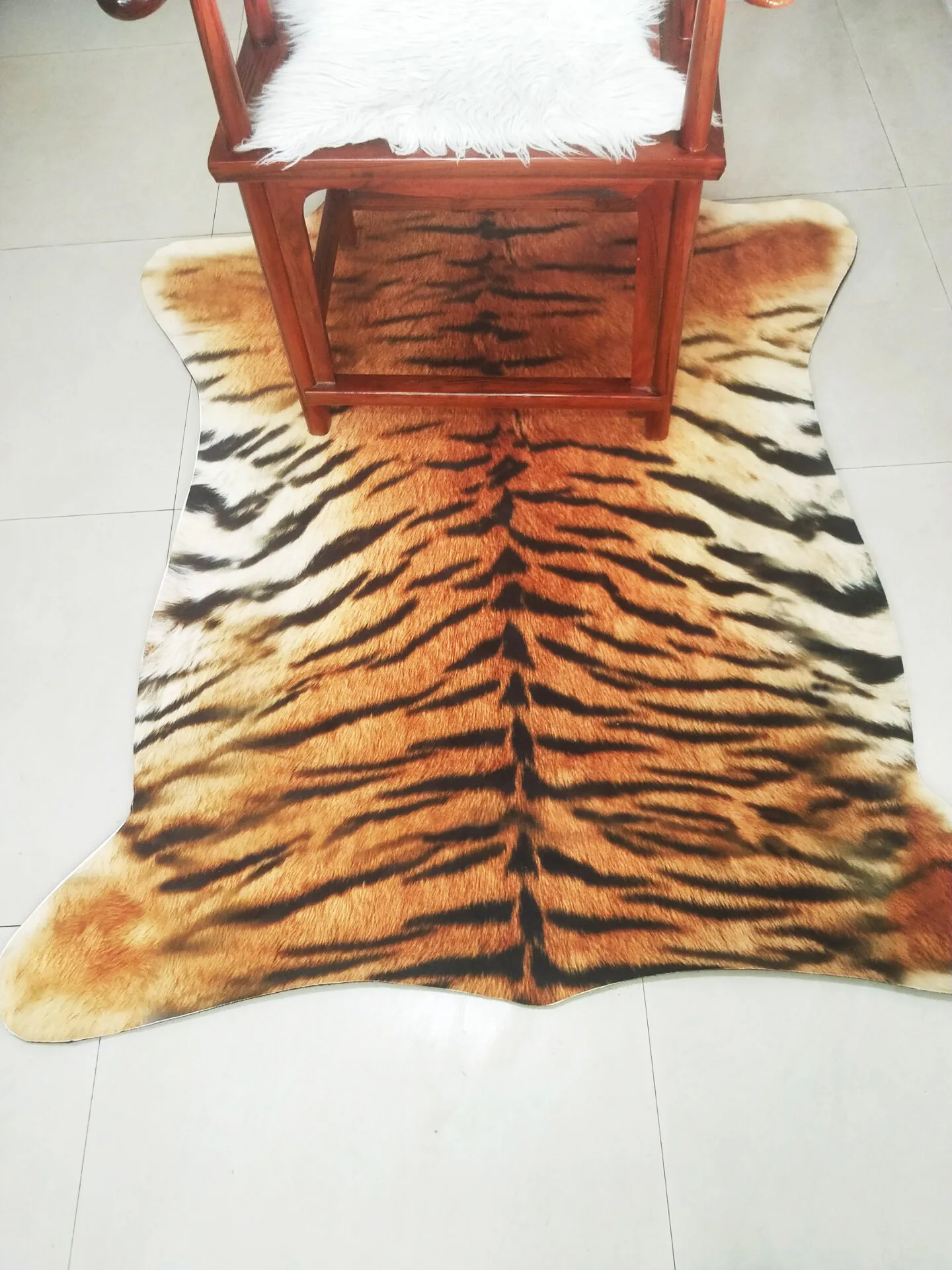 Домашний декор стильный кожаный ковер с принтом для гостиной спальни прикроватный коврик для двери