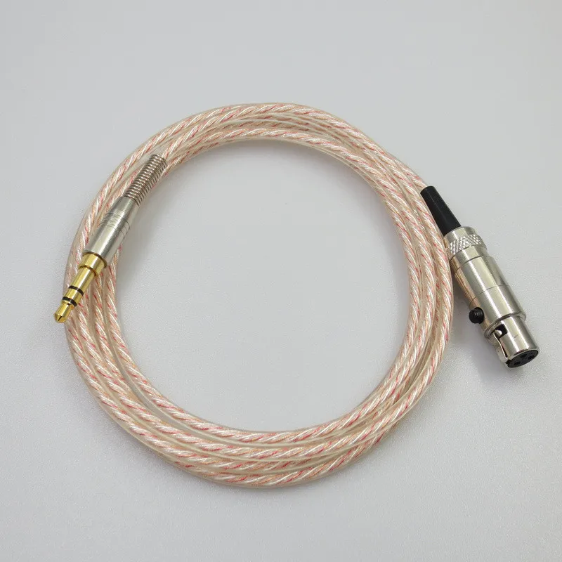 Замена наушников аудио запчасти кабель для AKG Q701 K702 K712 141 K271 K272 K240 наушники обновление шнур гарнитуры провода