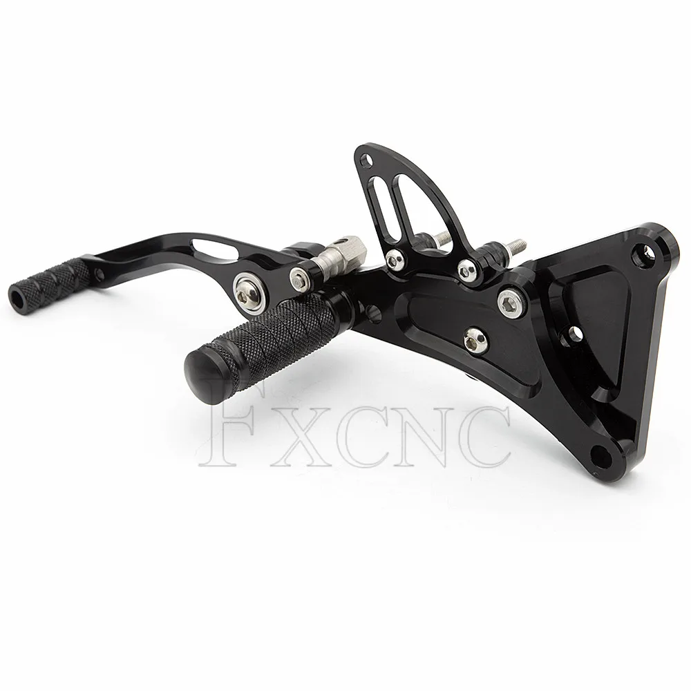 Aluminum Motorcycle Rearset Footpeg Pedal Foot Peg Adjustable Footrest Rear Set Footrest For BUELL XB9S XB12S XB9R XB12R motorcycle accessories,motorcycle footrests,motorcycle foot pedals