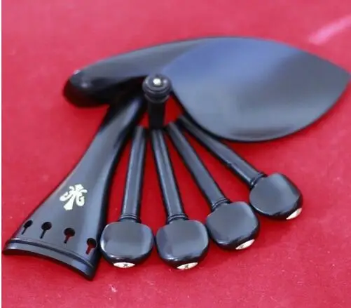 Абсолютно натуральный ebony 4/4 аксессуары для скрипки хвостовик шинрест эндпин