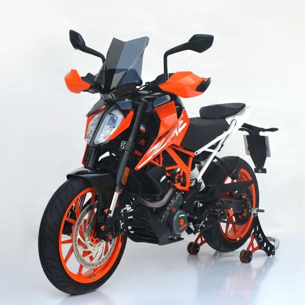Мото спорт ветровое стекло Viser козырек подходит для KTM Duke 125 390 Duke125 Duke390, 17, 18, 19, дымчатое лобовое стекло