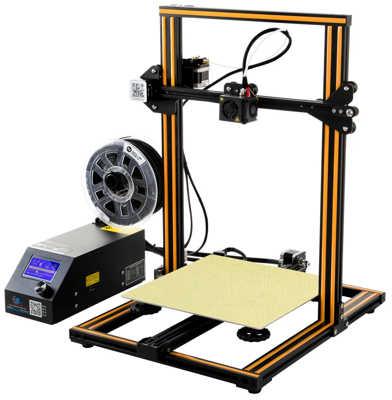 

Creality CR-10S 3D Printer Kits Linear pulley system Z-axis double screw design Power failure MK10 extrusion mechanism