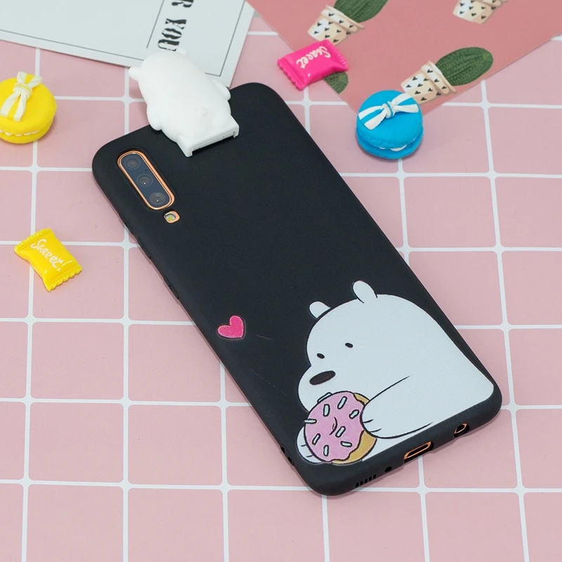СПС samsung Galaxy A6 A7 A9 J4 J6 чехол силиконовый симпатичный 3D кошка ТПУ мягкий чехол для задней панели чехол для samsung J6 J4 Plus A5 Coque - Color: H