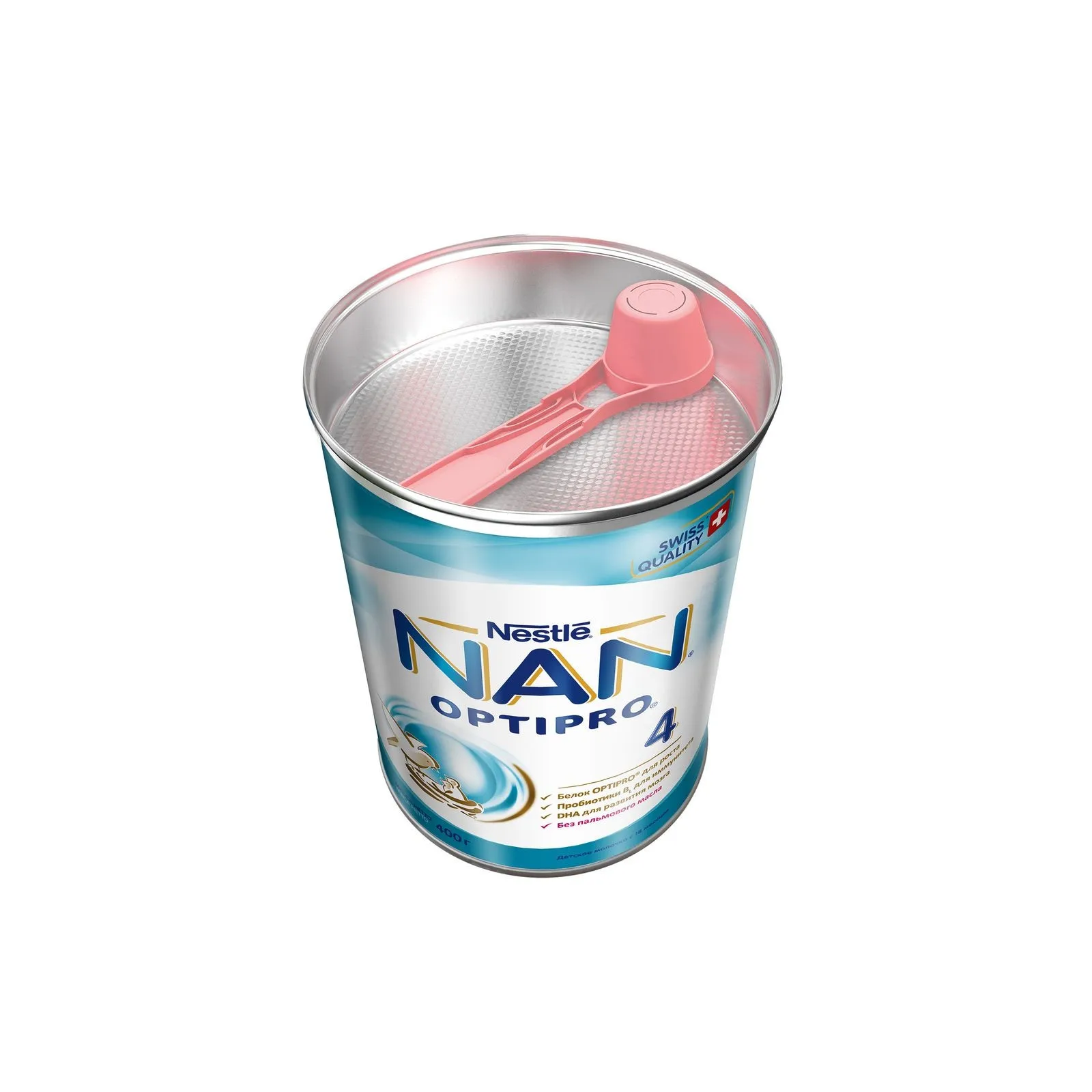 Смесь молочная Optipro Nestle NAN 4, с 18 мес., 400 г