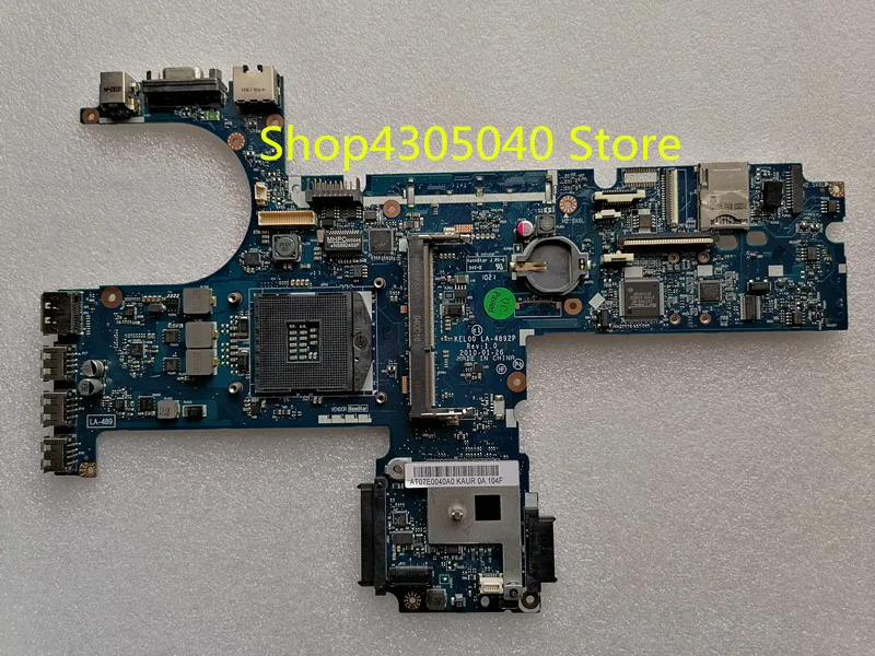 593842-001 593842-501 593840-001 593840-501 LA-4892P натуральная для HP 6440B 6540B Материнская плата ноутбука