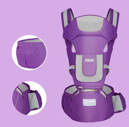 MMloveBB эргономичная переноска для новорожденных, рюкзак для младенцев, слинг-кенгуру спереди, детская накидка для путешествий - Color: B5