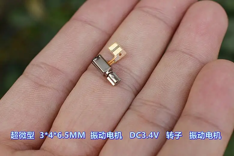 Pico 3*4*6,5 мм роторный двигатель с эксцентриковым вибромотором DC3V-3.7V
