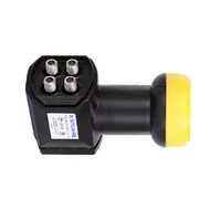 Quad Output Digital Ready 4K HDTV 10.75GHz Circular Polarity Ku LNB 2