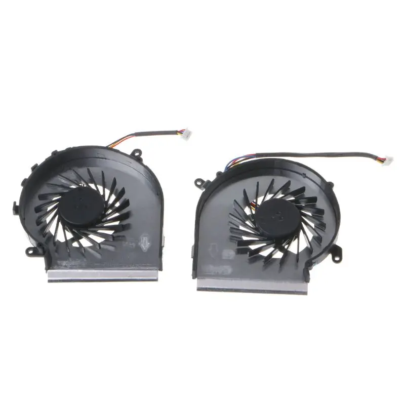 1Pair 4Pins Cooler Cooling Fan for MSI GE62VR GP62MVR GL62M Laptop CPU GPU
