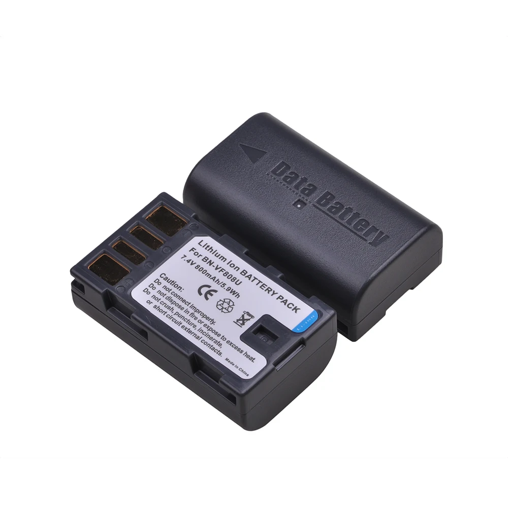 2 шт. BN VF808 VF808U батарея для JVC GZ HD7 MG575 MG555 GR D745 D750 D760 D740 видеокамера|Батареи MP3/MP4