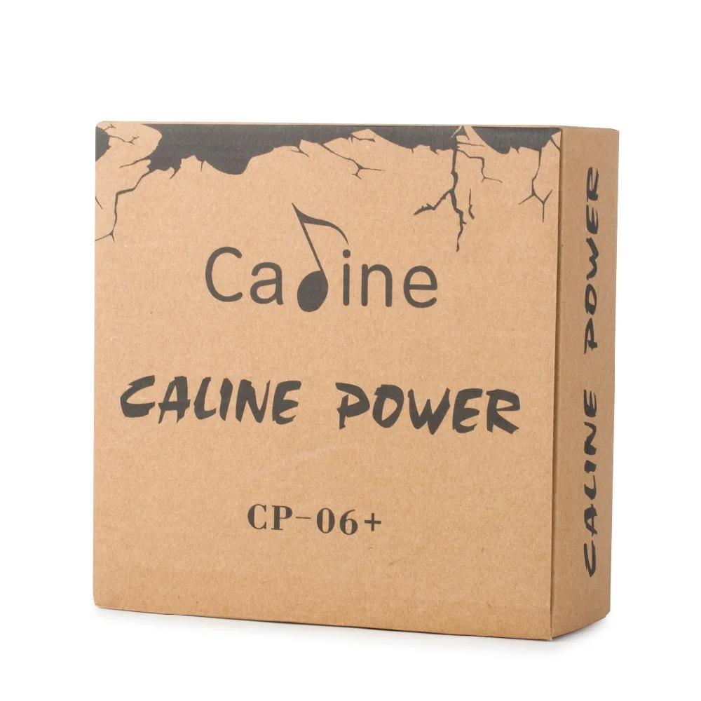 Caline CP-06+ Портативный Эффект педали Электропитание гитара 5 часов выполнения наружная перезаряжаемая 6 изолированный выход питания